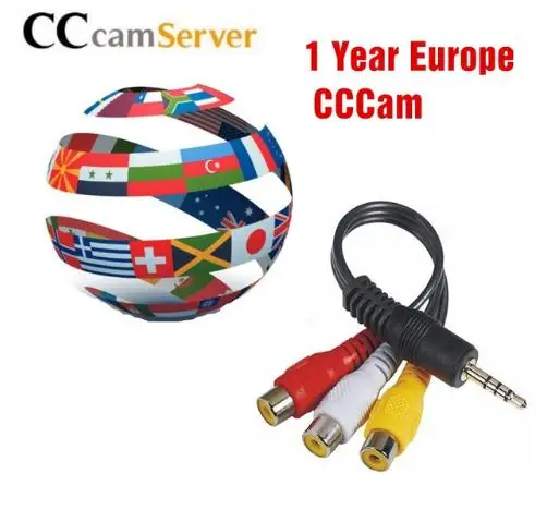 

1 Year 7/8/10 lines CCcam Cline Support Receiver European CCcam HD Server For Freesat v7 DVB-S2 HD