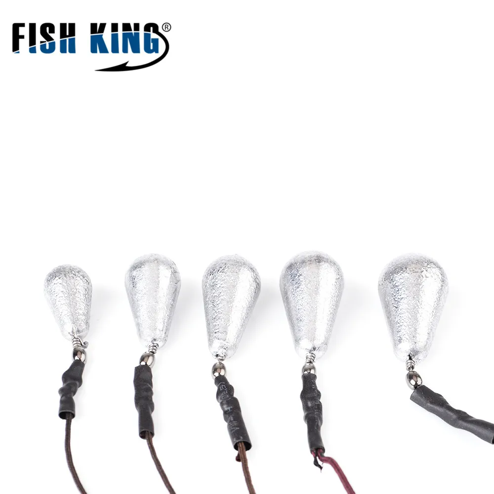 FISH KING 1 шт., искусственная приманка для рыбалки, приманка, клетка, кормушка для ловли карпа, свинцовое грузило, поворотный крючок с леской, крючки для рыболовных снастей