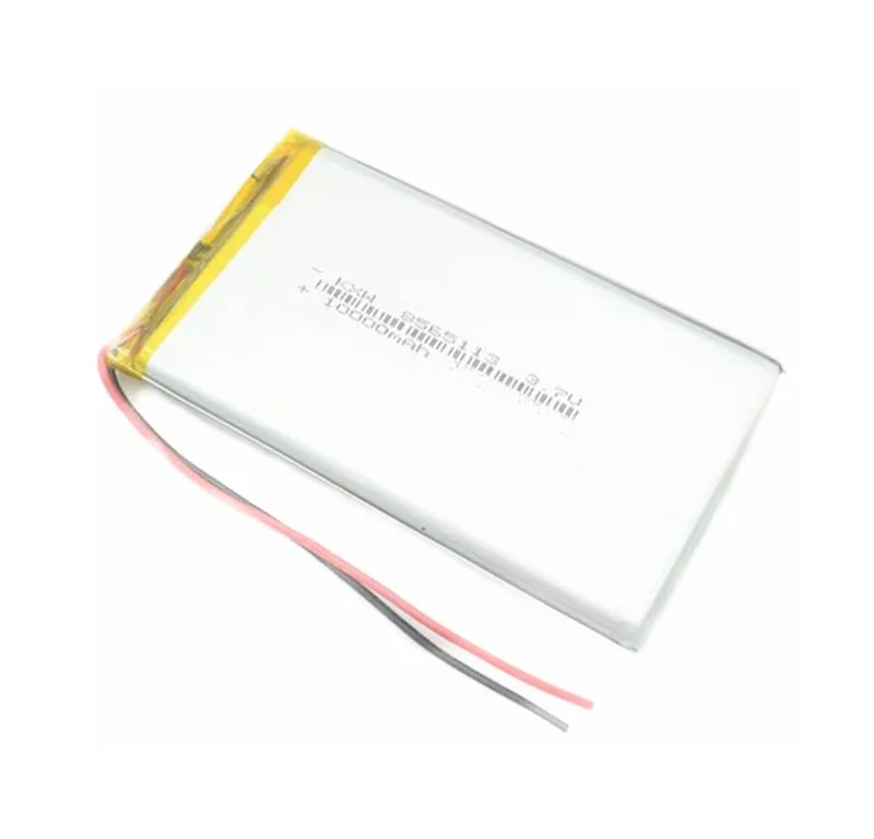 

1Pcs 3.7v 10000mAh 8565113 Li-polymer Battery Li-ion Li Po Digital Camera E-book DVD GPS Medical Device Tablet Battery Replace