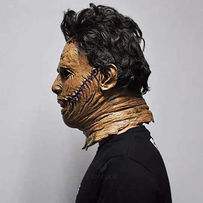 The Cruel Muderer кожаные маски ужасная пугающая маска фильм кровавый убийца косплей маска Хэллоуин костюм реквизит игрушки высокого качества