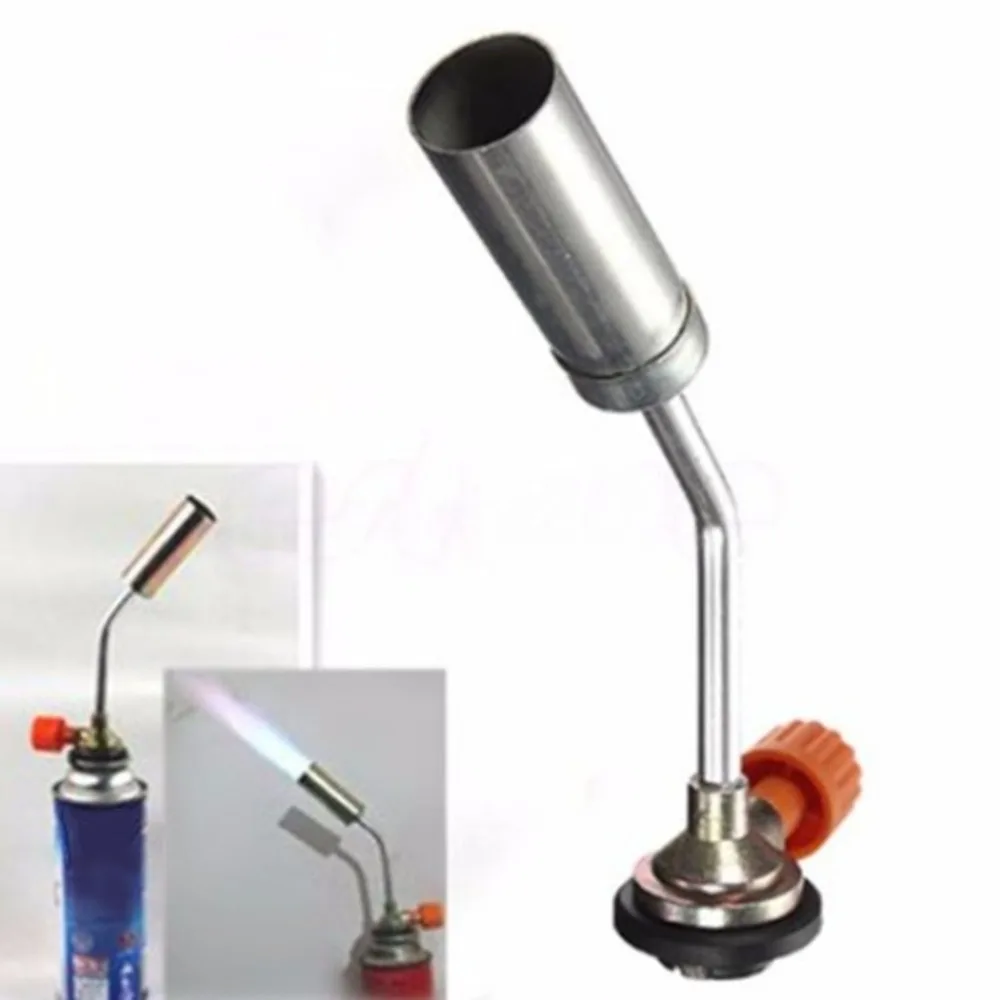 Butane Gas BBQ Blow Torch Ignition Flamethrower Burner Gas Jet Flame Burner Gun Portable Outdoor