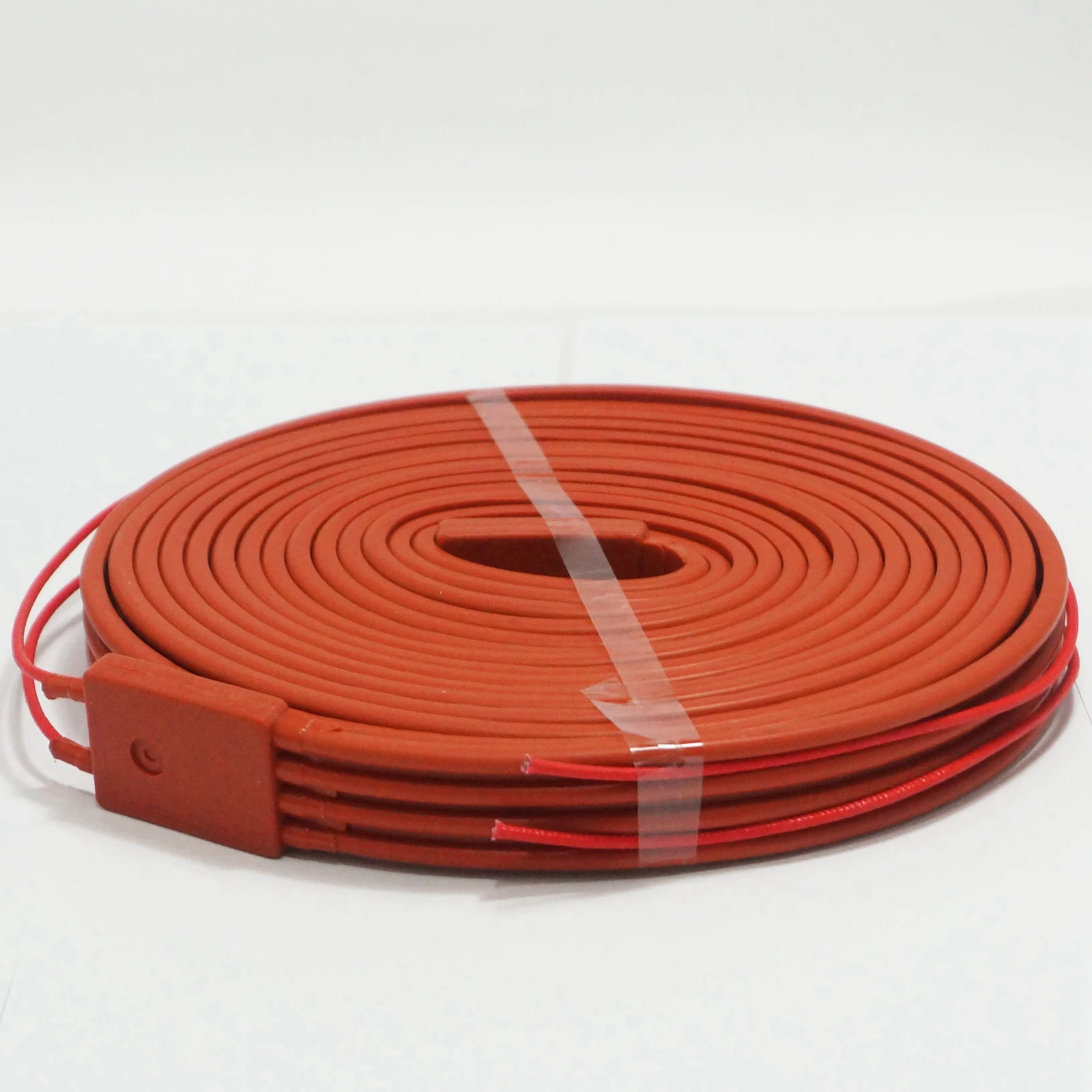 220V AC 25x5000mm 500W Waterproof Flexible Silicone Rubber Heater Heating Belt Unfreezer for Pipeline