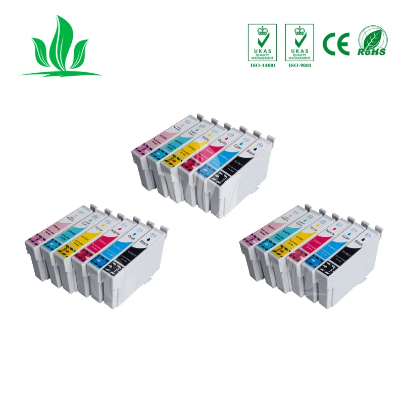 

3sets T0801 Compatible Ink Cartridge for EPSON Stylus Photo P50 T59 R265 R285 R360 RX560 RX585 RX610 RX650 RX685 Printer