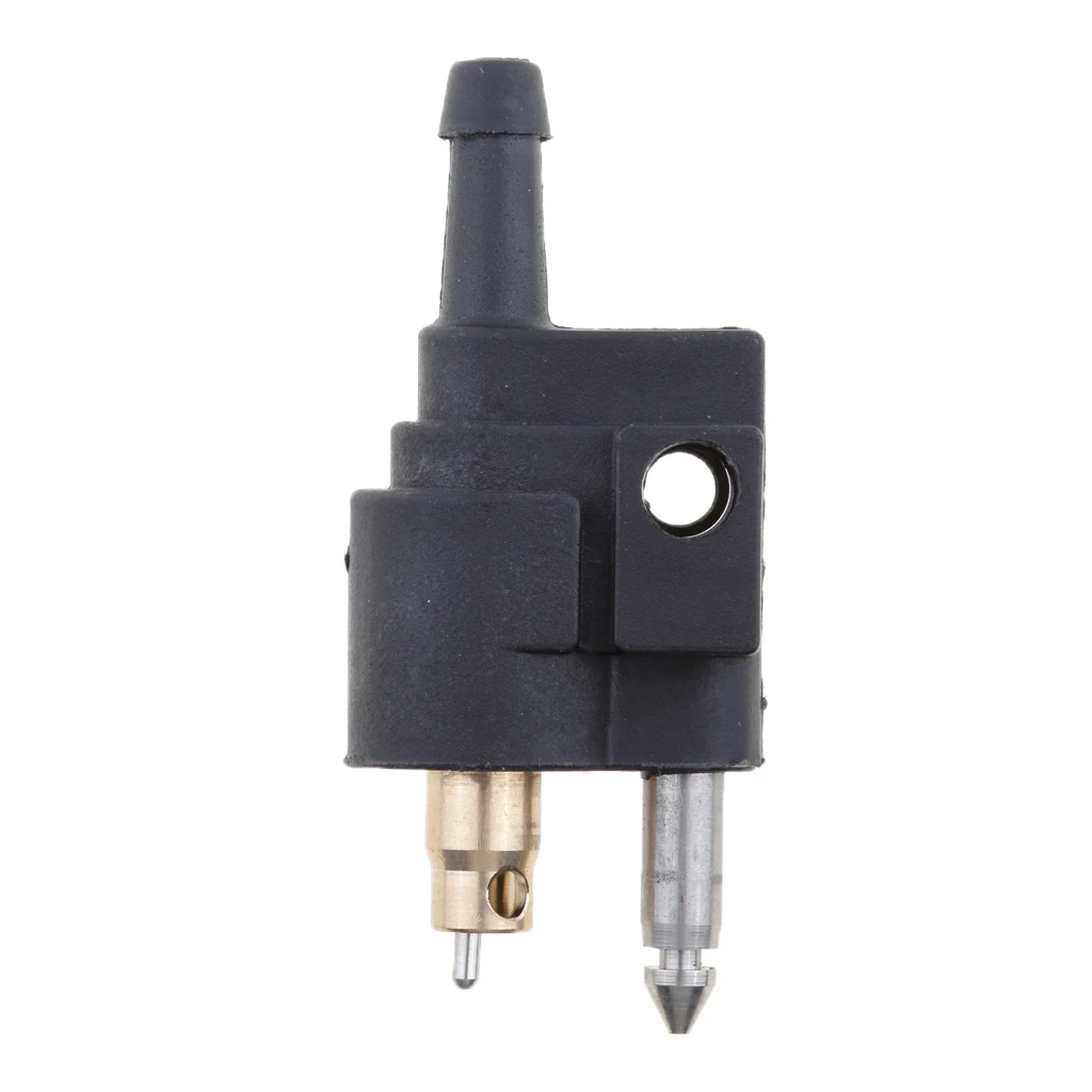 Male 1/4inch Gasoline Hose Quick Connect Fuel Line Fittings Pipe Adapter for Yamaha Outboard Motors Black