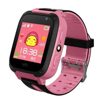 Fashion Anti-Lost Smart Watch For Kids Camera With Flashlight Tracker SOS Help For Children Smart Watch