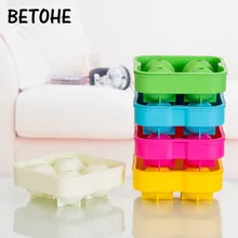 BETOHE виски со льдом производитель кубиков Сферический круглый шар лоток силиконовый крем Форма для льда Форма вечерние бар ледяной шар Инструменты Кухня