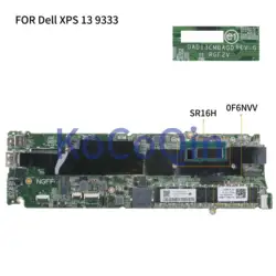 KoCoQin ноутбук материнская плата для Dell XPS 13 9333 материнская плата 0F6NVV DAD13CMBAG0 SR16H