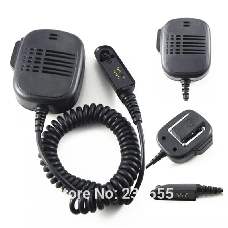 2 шт. новый Pro плеча Динамик микрофон для радио Walkie Talkie GP340 GP380 GP328 GP338 GP360 GP380 GP640 двухстороннее CB радиолюбителей