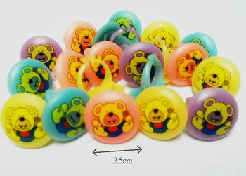 

10X wholesale Glow In The Dark Bear Rings Vintage Favour Pinata Birthday Party Favors Gift Novelty Birthday Cake Decoration