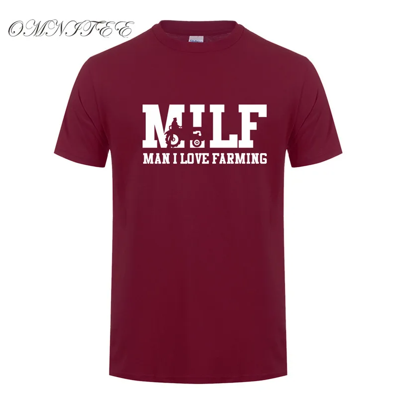 Funny Man I Love Farming T Shirts 