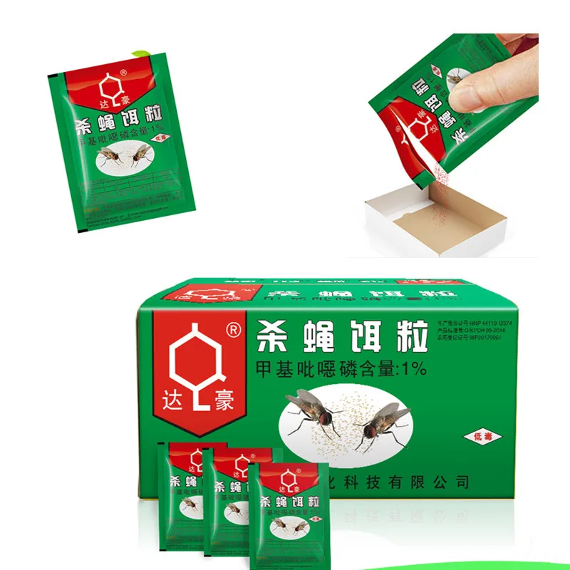 

10Pcs Fast Kill Flies Bait Anti-fly Repeller Mosquito Flies Killer Insecticide Pest Control