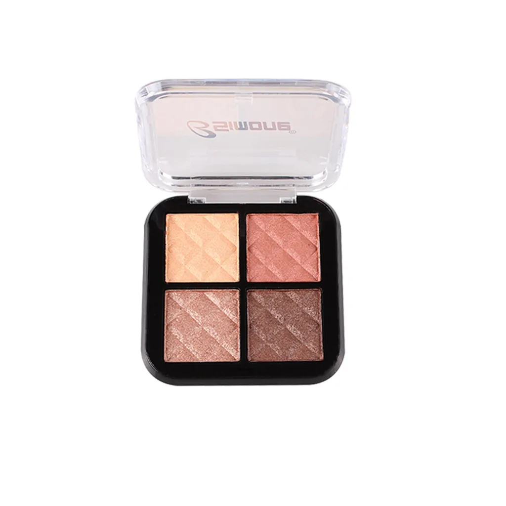 

2019 new 4 Color Eyeshadow Palette Mute Eyeshadow Waterproof long lasting Pearl Eyeshadow Makeup Cosmetics Beauty professional