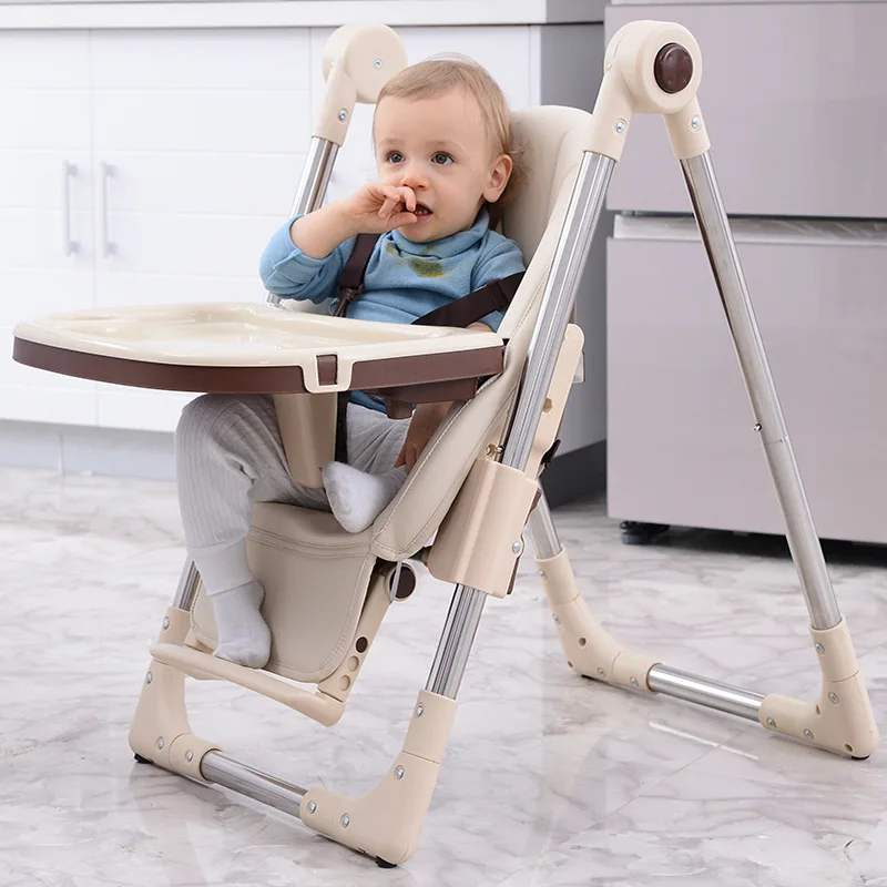 

Free shipping 3 in 1 Baby Dining Highchair Baby Eating Chair Multi Function Folding Adjustable Baby Chair Booster Seat