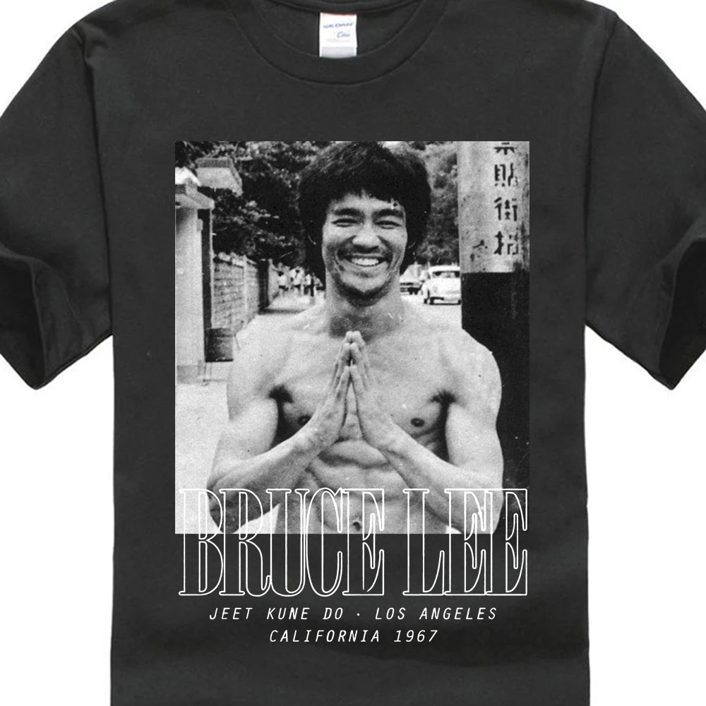 

Bruce Lee Mens New T Shirt " 1967 Los Angeles Jeet Kune Do " In Sizes Sm 4Xl