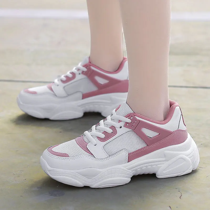 2019 новые кроссовки женские дышащие кроссовки для женщин Sapatos Feminino ультра удобные тренировочные уличные слипоны кроссовки