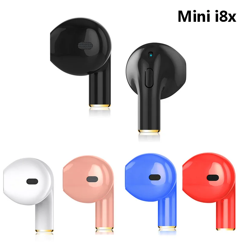 Новинка mini i8x спортивные наушники Mini Twins беспроводные стерео Bluetooth 4 2 вкладыши с