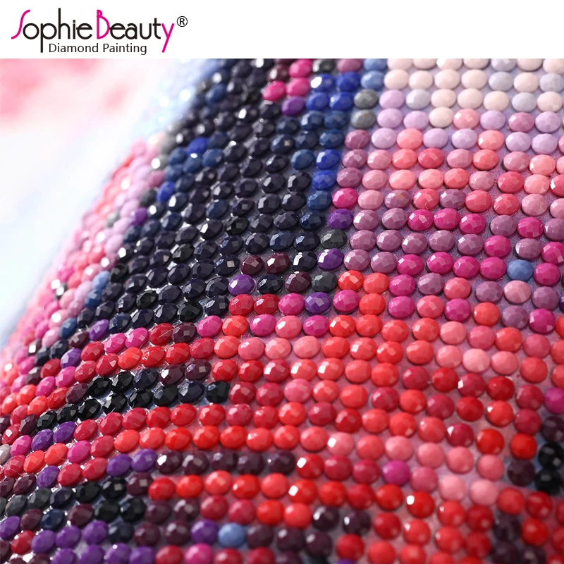 Sophie Beauty Diy Алмазная картина вышитая крестом ручная работа вышивка набор для