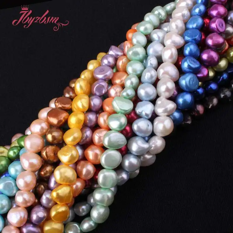 Buy 8 9mm Irregular Freshwater Pearl Beads Natural