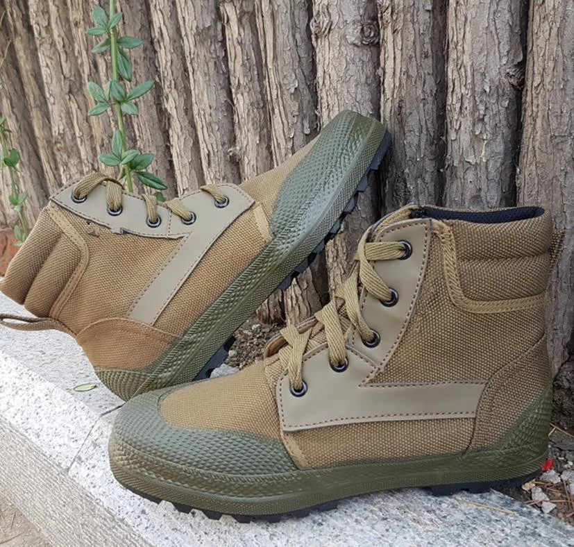Всесезонные армейские ботинки для мужчин, парусиновая обувь, Мужская камуфляжная рабочая и защитная обувь, военные тактические ботинки для пустыни, Мужская обувь для джунглей