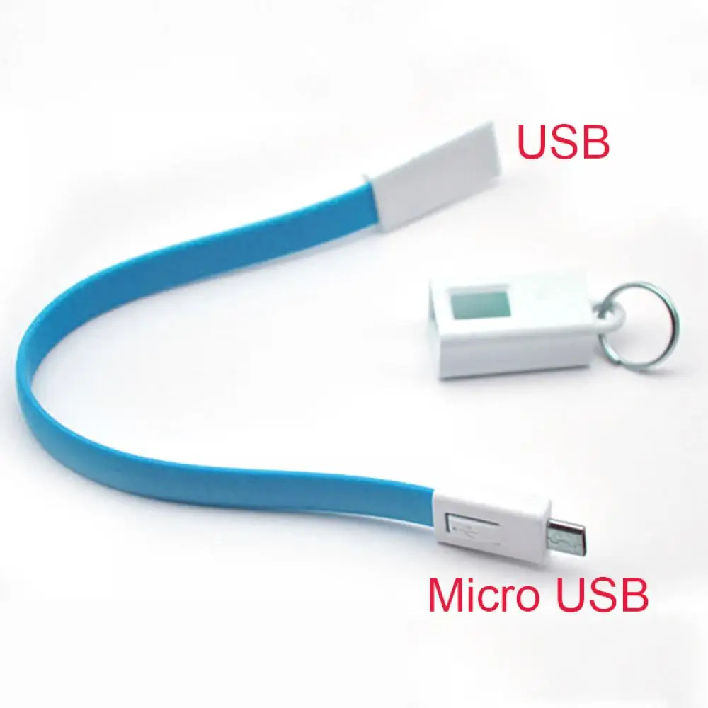 Горячая Распродажа переносной брелок для ключей брелок Micro USB зарядное устройство кабель брелок из веревок брелок аксессуары для женщин мужчин унисекс дропшиппинг