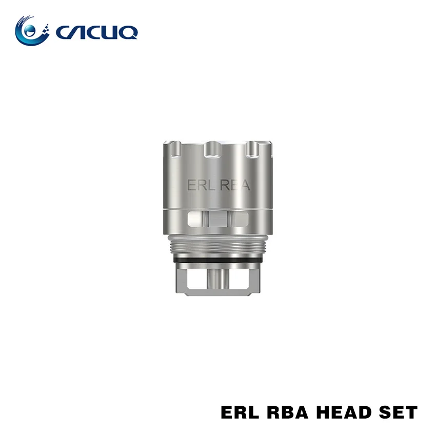 

Original Eleaf Melo RT 25 ERL RBA Head Rebuildable and Reuseable DIY Coil Head w/ Pure cotton and Clapton coils