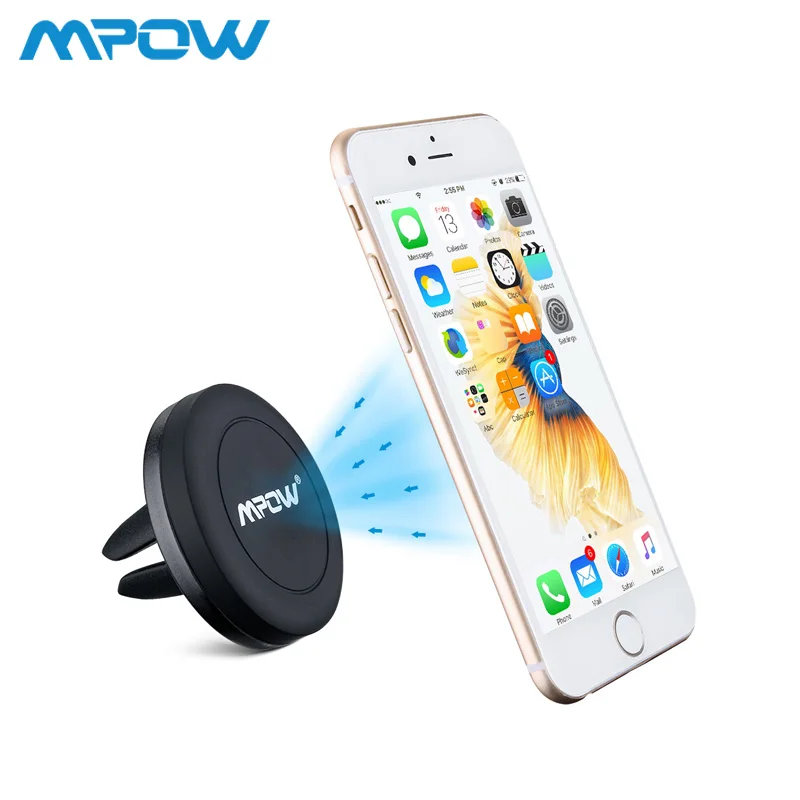 

MCM8 Mpow Magnetic Air Vent Mount 360 Degree Rotation Car Phone Holder Stand Magnetic Universal For iPhone Huawei Smart phones