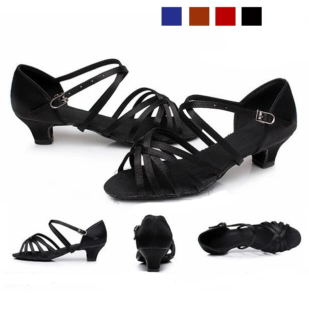 low heel latin ballroom dancing shoes