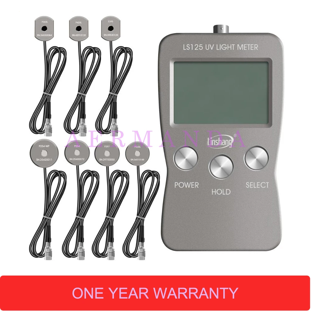 

UV Light Meter Multi Probe LS125 UV Radiometer Ultraviolet lux meter light curing