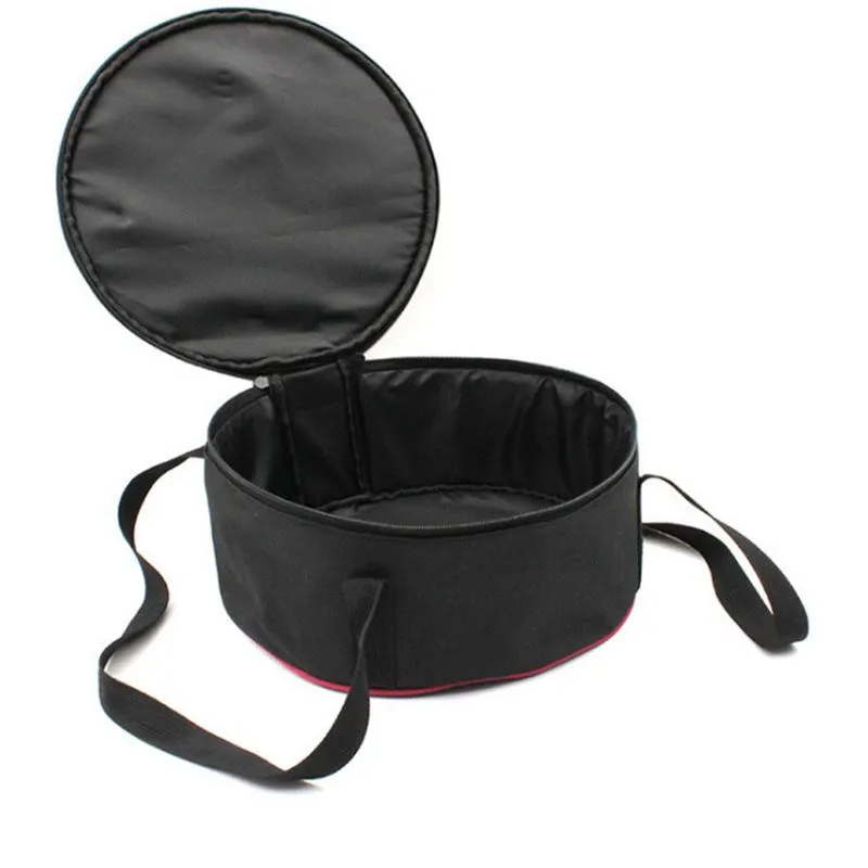 Large Outdoor Camping Bowl Pan Set Picnic Barbecue Kitchen Utensils Round Storage Pot Bag