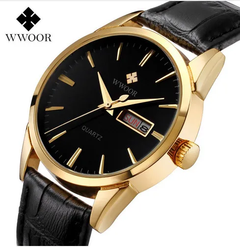 Luxury brand кожаный ремешок расчеты показывают дата мужчины Швейцарские часы