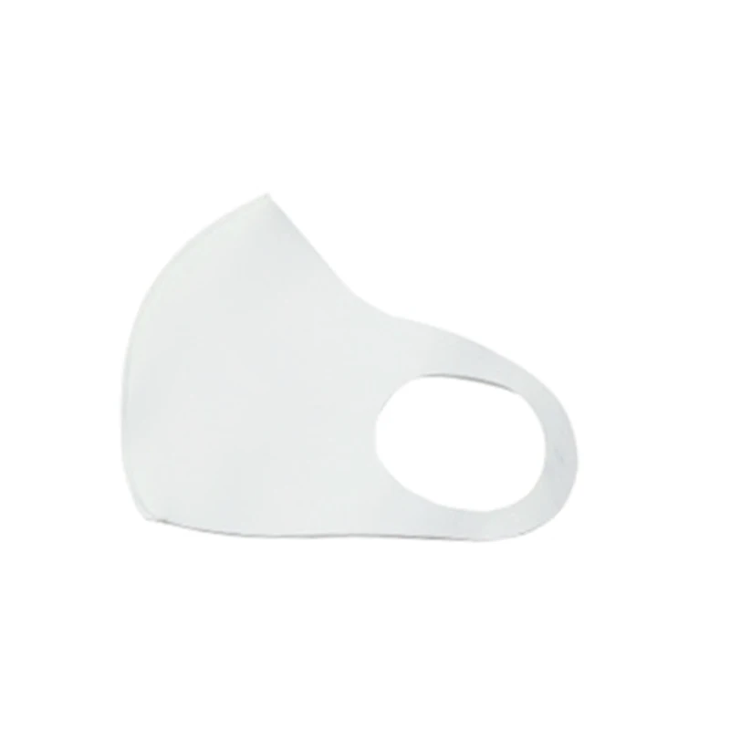 Распродажа, 1 шт., 3d-маска унисекс из шелка, с защитой от пыли, объемная моющаяся дышащая однотонная тонкая маска для лица
