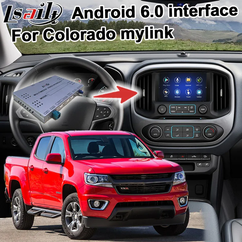 Android Navigation Box For Chevrolet Colorado 2017 Mylink Android Navigation Box For Chevrolet Colorado 2017 Mylink Intellilink System Video Interface With Carplay Gps You