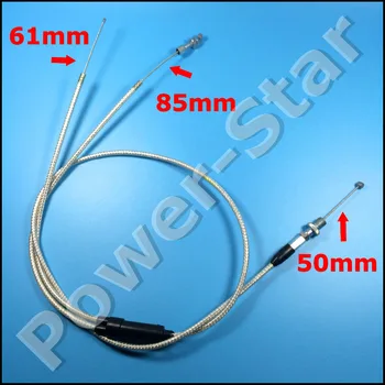 

200CC 250CC Dirt Bike Dual Throttle Cable For KEIHIN PZ30mm Accelerating Accelerate Pump Carburetor