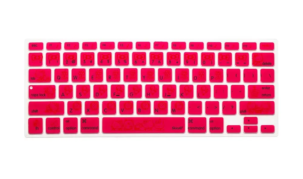 Для Apple Macbook Pro Air 13 &quot15&quot 17 &quotс или w/out Retina дисплеем iMac животный узор силиконовый