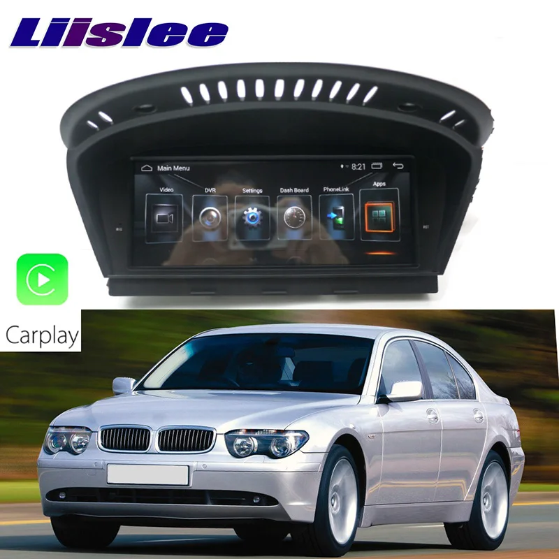 LiisLee Автомобильный мультимедийный gps аудио Hi-Fi Радио стерео для BMW 7 серии E65 E66 2002~ 2008 CCC стиль навигации NAVI