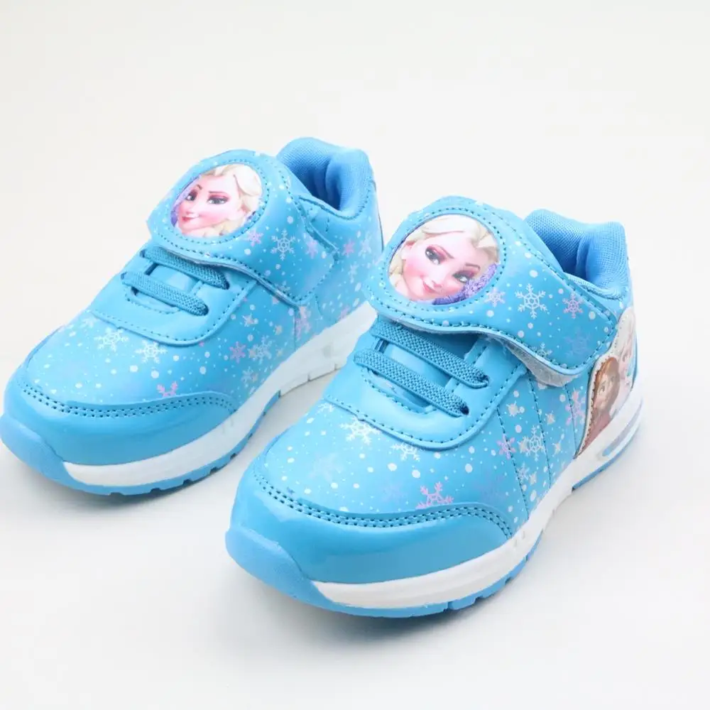 Elsa Anna Girl Children Sneakers 2016 Spring Running Shoes Fashion Sneakers Toddlers Brand Baby Girls Sport Shoes Free Shipping