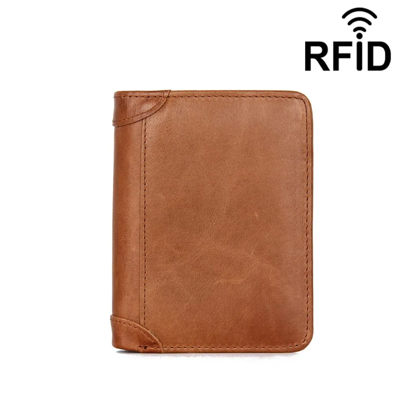 Мужской тонкий мини кошелек BERAGHINI из натуральной кожи RFID 2018|Кошельки| |