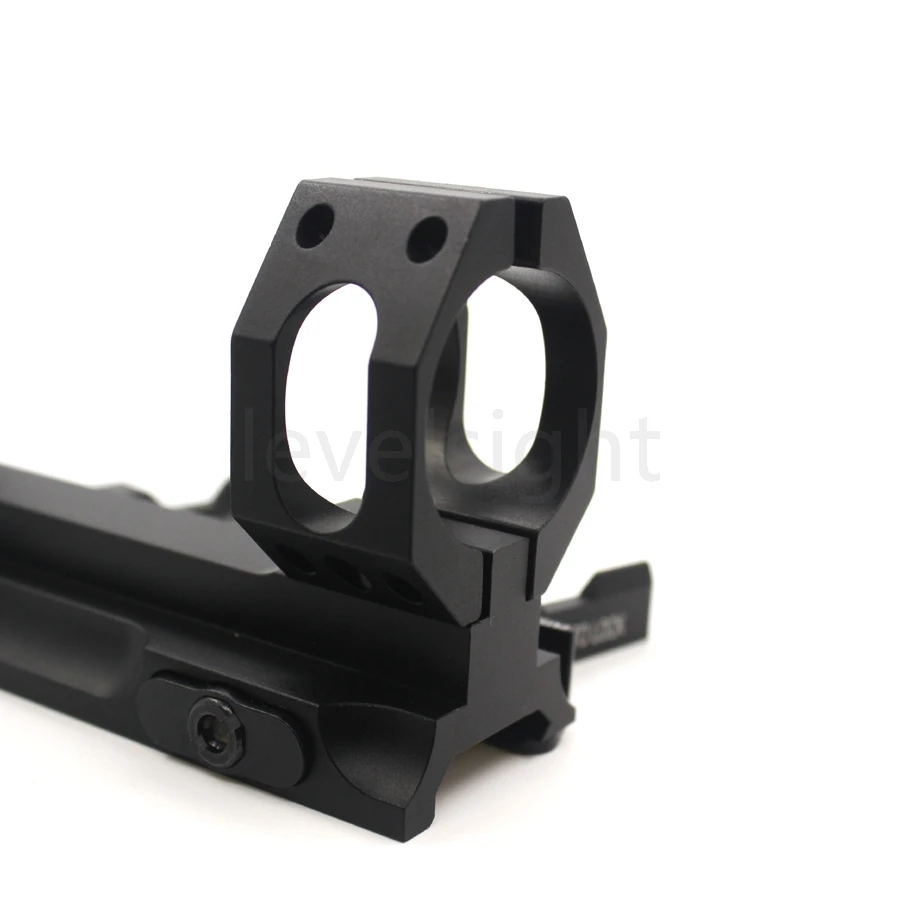 Günstig Zielfernrohrmontage 25,4mm 30mm Weber picatinny schiene umfang Ringe Erweiterte Cantilever QD Halterungen Basen Mit Auto Lock Jagd