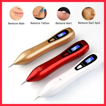 9/6 level LCD Laser Plasma Pen Mole Removal pen Freckle Dark Spot Remover tattoo for face Remove skin tags removal Beauty Care   1