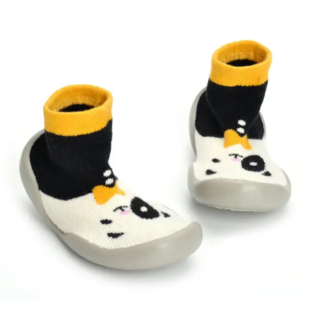 Baby Girls Boys Socks With Rubber Soles Anti Slip Infant Floor Socks