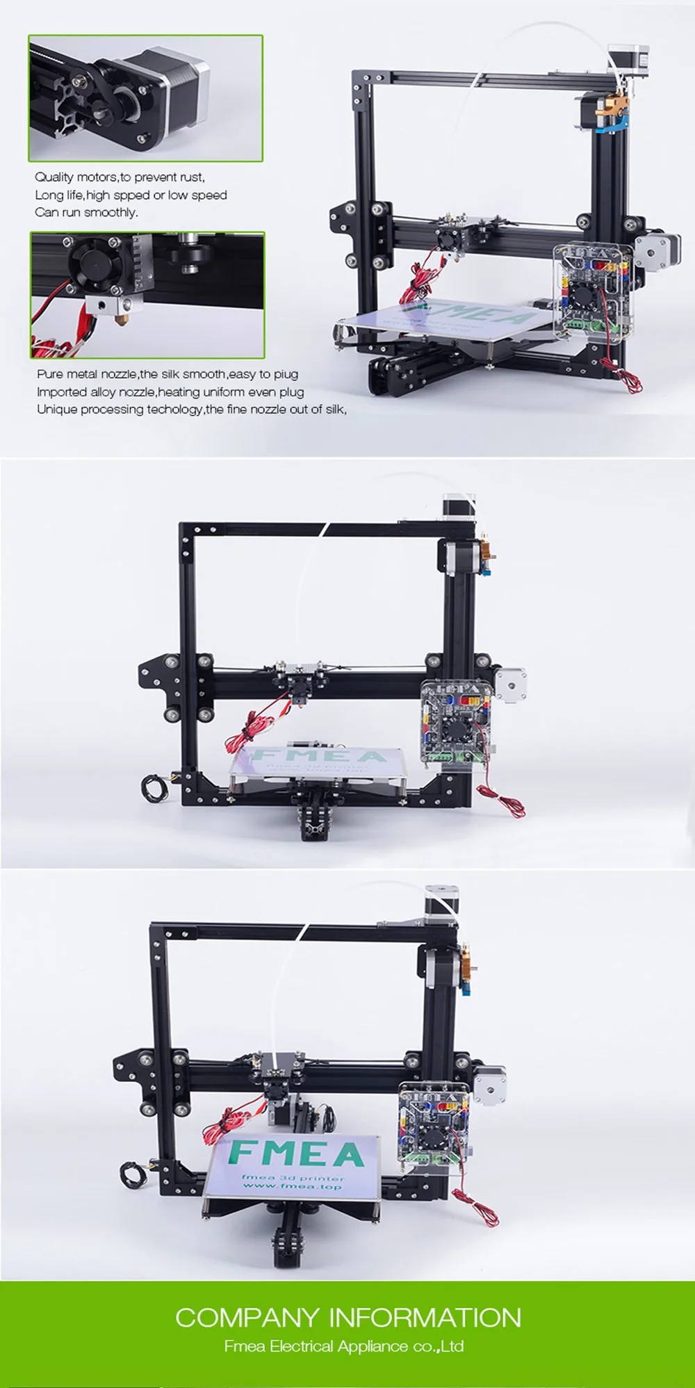 FMEA 3d принтер металлическая контрольная плата Cura установка 3D принтер дома