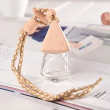 Высококачественный автомобильный кулон, автомобильные броши, автомобильный освежитель воздуха, простой и прозрачный автомобильный флакон для духов, этот продукт-пустая бутылка