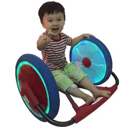 Для маленьких детей скутер дети 3 в 1 мигает качели автомобиль подъемная машина От 1 до 9 лет для мальчиков и девочек ручной тип авт