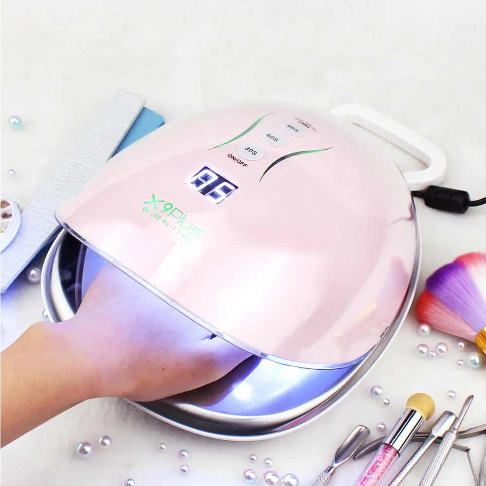 

X9plus Gel Polish Lamp And Lamp For Nails 48w Nail Dryer Automatic Sensing Polishing Nail Desiccant Fast Curing Gel Varnish For