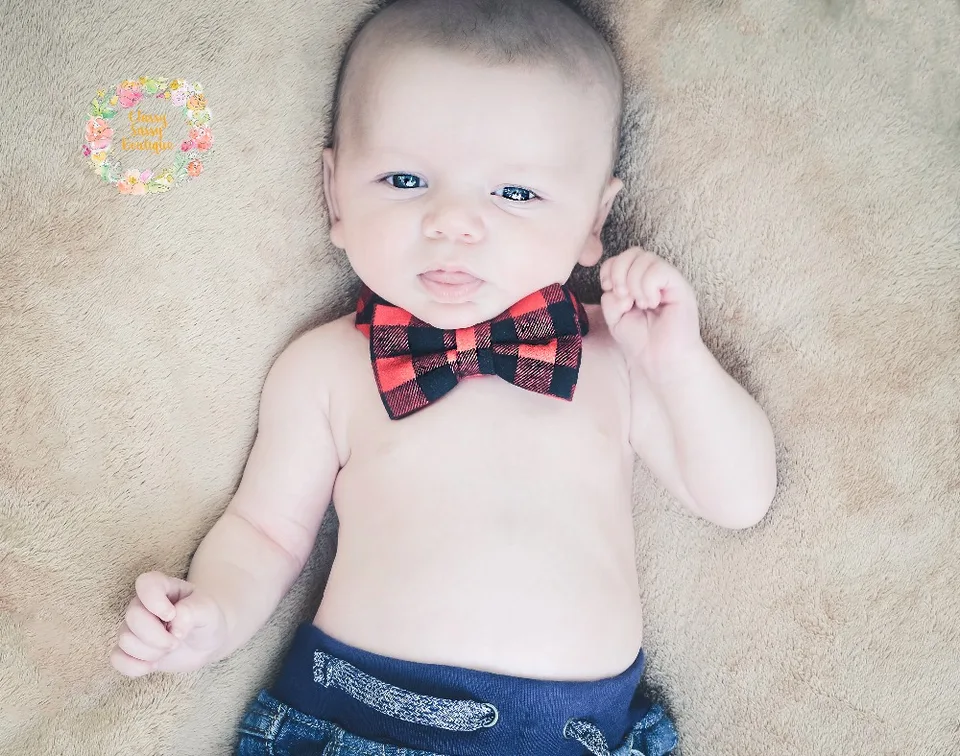 baby boy bow tie