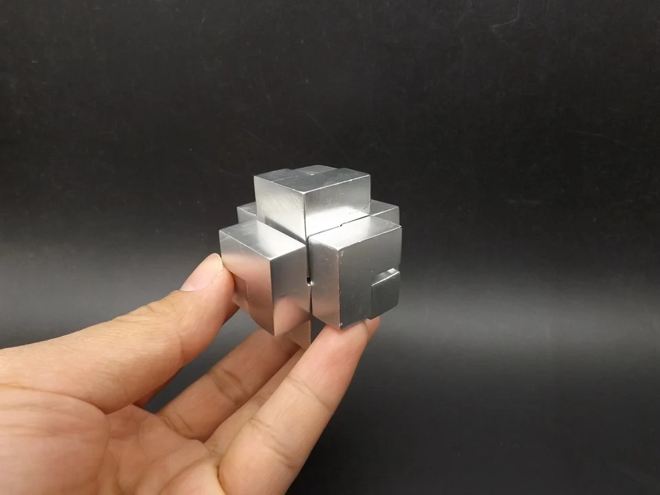 Коллекция алюминиевого сплава Metal Ring Puzzle 3D Брайан Дразнилка ум гаджет интеллектуальная игра игрушки для детей