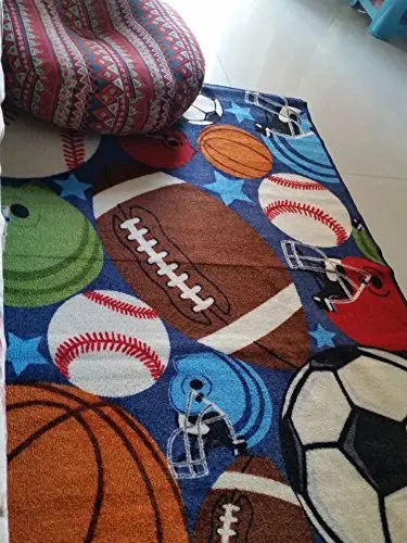 

Kids Carpets for Bedroom Environmental Football Carpet and Rug for Home Living Room Child Crawl Bape Mat Floor Rugs