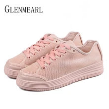 Women Casual Shoes Platfrom Brand White Shoes Flats Woman Sneakers Lace Up Round Toe Spring Autumn Plus Size Running Shoes DE Women Casual Shoes Platfrom Brand White Shoes Flats Woman Sneakers Lace Up Round Toe Spring Autumn Plus Size Running Shoes DE