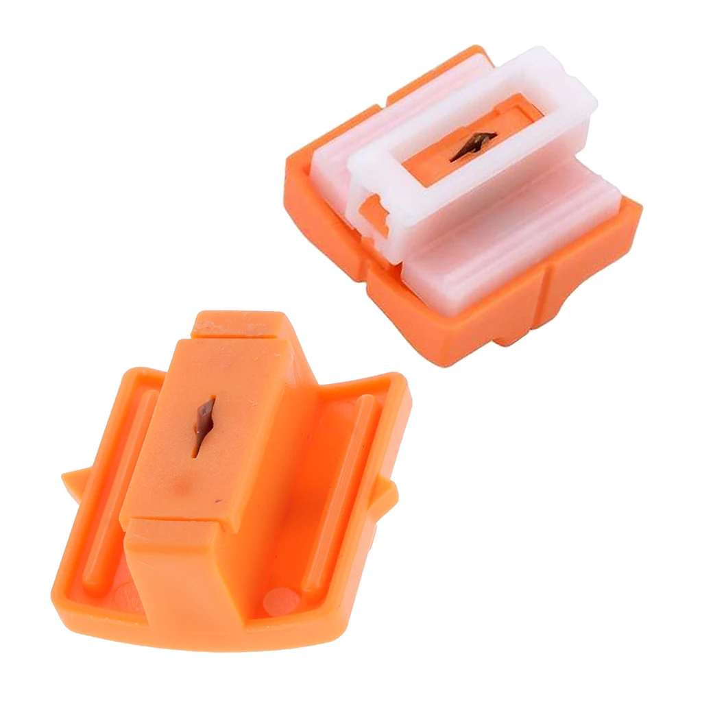 

2 Model 909 9090 Heavy Duty Triple Track Paper Trimmer Blades for Photo Paper Cutter Guillotine Card Trimmer Ruler Home Office