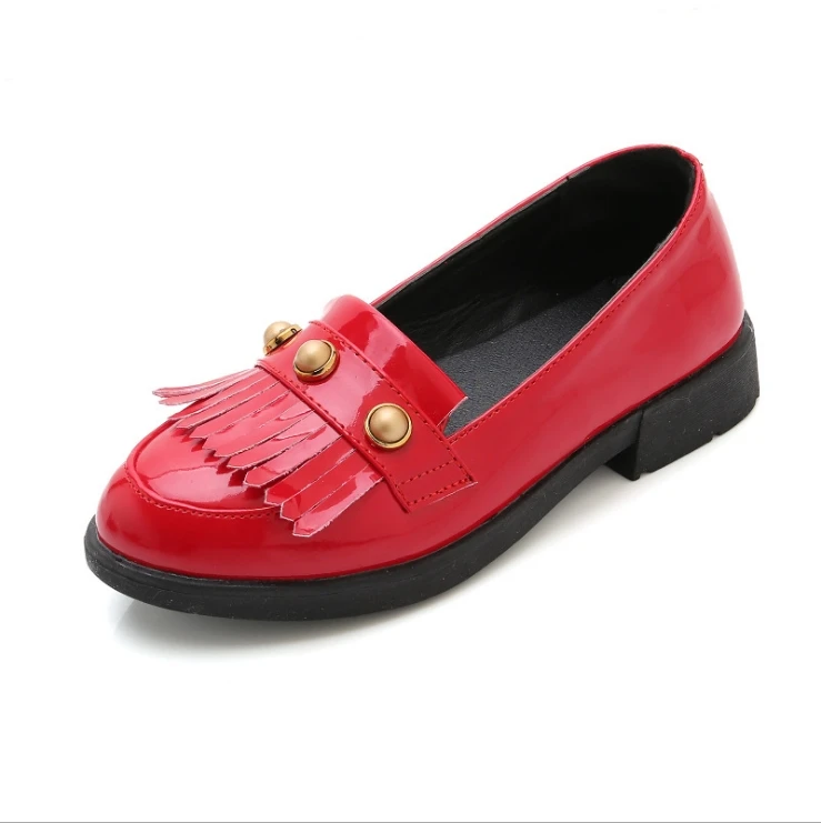 

Spring and autumn new girls shoes princess shoes student dance performance shoes little girl tassel single shoes
